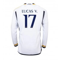 Real Madrid Lucas Vazquez #17 Domaci Dres 2023-24 Dugi Rukav